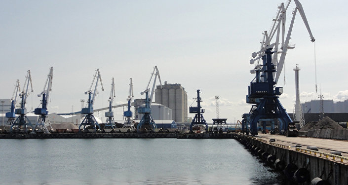 Морской порт в Мууга, архивное фото
