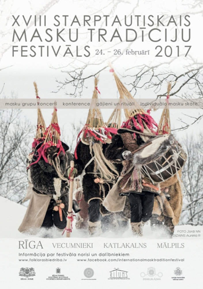 XVIII Международный фестиваль-маскарад в Латвии. Афиша 