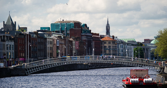 Dublinas panorāma, foto no arhīva Dublinas panorāma, foto no arhīva