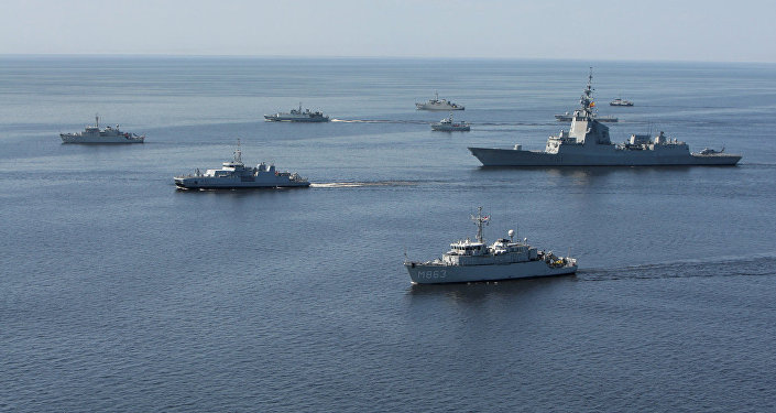 NATO kuģi Baltijas jūrā NATO kuģi Baltijas jūrā