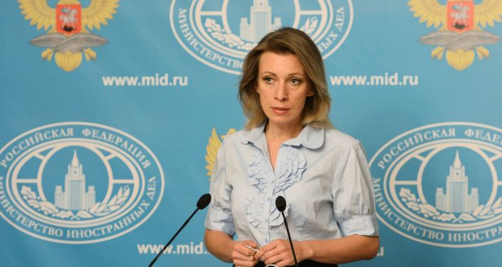Krievijas ĀM oficiālā pārstāve Marija Zaharova. Foto no arhīva Krievijas ĀM oficiālā pārstāve Marija Zaharova. Foto no arhīva