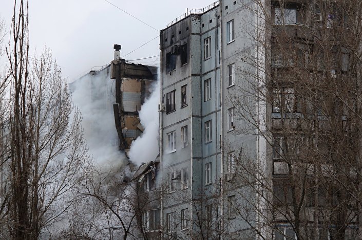 Взрыв бытового газа в многоэтажном доме в Волгограде Взрыв бытового газа в многоэтажном доме в Волгограде