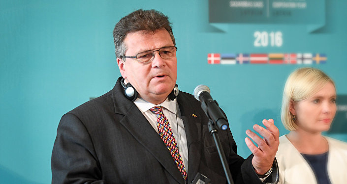 Lietuvas ārlietu ministrs Lins Linkevičs Lietuvas ārlietu ministrs Lins Linkevičs