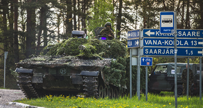 NATO mācībās Pavasara vētra Igaunijā NATO mācībās Pavasara vētra Igaunijā