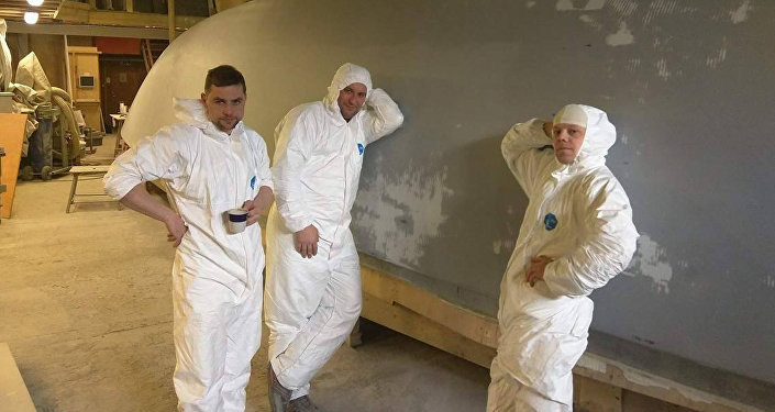 Бригада Алексея Гуленко в эстонской мастерской Бригада Алексея Гуленко в эстонской мастерской