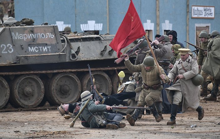 Военно-историческая реконструкция Штурм Берлина Военно-историческая реконструкция Штурм Берлина