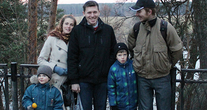 Antoņina Kreiša ar ģimeni Antoņina Kreiša ar ģimeni