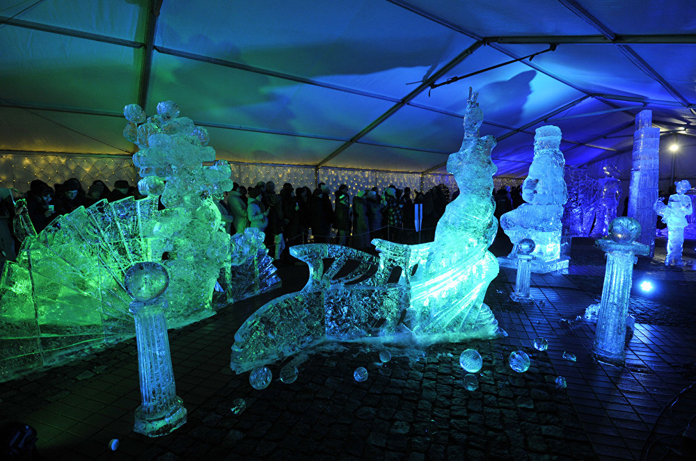 Atpūtas un izklaides iespējas Jelgavā Ledus skulptūru festivāla laikā