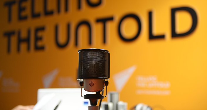 В студии радио Sputnik В студии радио Sputnik
