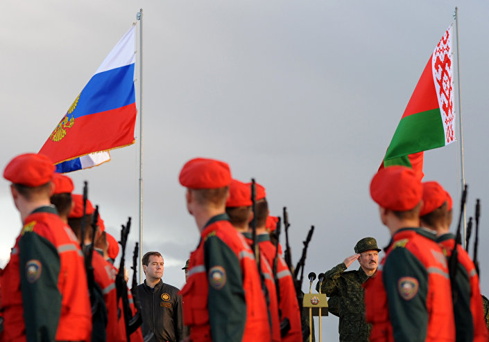 Российско-белорусские учения, архивное фото Российско-белорусские учения, архивное фото