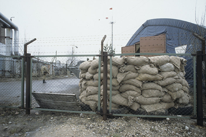 База рижского ОМОНа, 1991 год База рижского ОМОНа, 1991 год