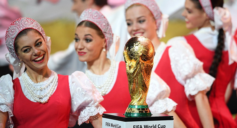 Maskavā notika Pasaules futbola čempionāta 2018 izloze