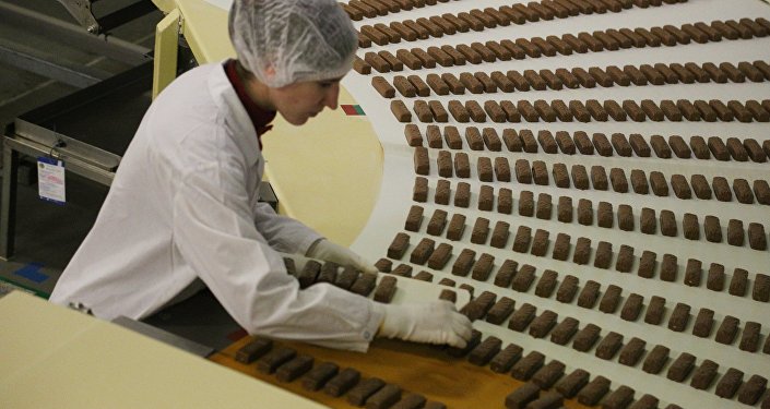 Konditorejas fabrikas darbība. Foto no arhīva Konditorejas fabrikas darbība. Foto no arhīva