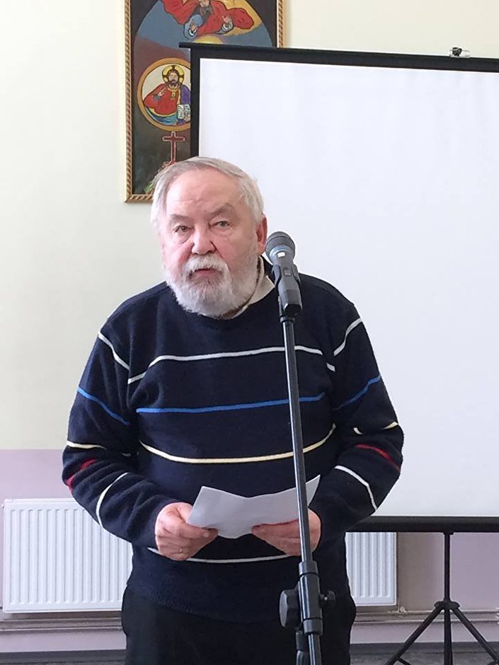 Председатель правления организации Daugavas vanagi Гунар Сподрис Председатель правления организации Daugavas vanagi Гунар Сподрис