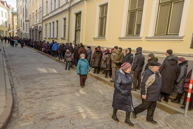 Досрочные выборы президента России в российском посольстве в Таллинне Досрочные выборы президента России в российском посольстве в Таллинне